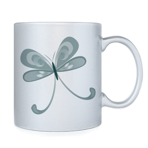 Кружка с принтом Бабочки