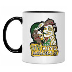 Кружка двухцветная