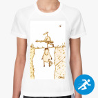 Женская спортивная футболка