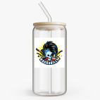 Банка с бамбуковой крышкой