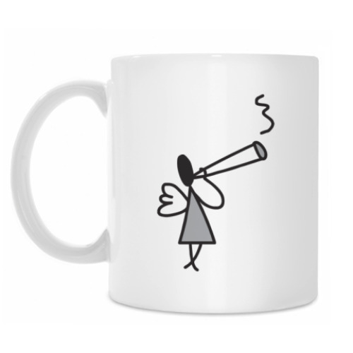 Кружка с принтом Фея пофигистическая