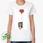 Женская футболка органик