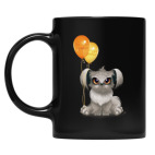 Кружка цветная UV-DTF