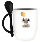 Кружка с ложкой