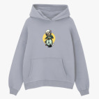 Толстовка худи оверсайз