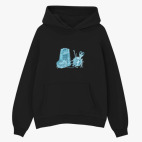 Толстовка худи оверсайз