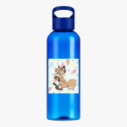 Прозрачная спортивная бутылка