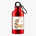 Металлическая бутылка 400 мл UV-DTF