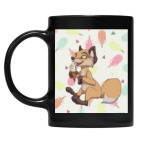 Кружка цветная UV-DTF