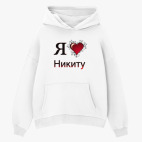 Толстовка худи оверсайз