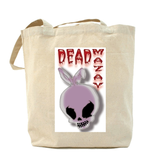 Сумка шоппер с принтом Дед Мазай