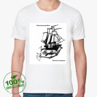 Мужская футболка органик