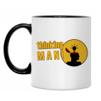 Кружка двухцветная