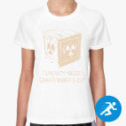 Женская спортивная футболка