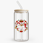 Банка с бамбуковой крышкой