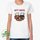 Женская футболка органик