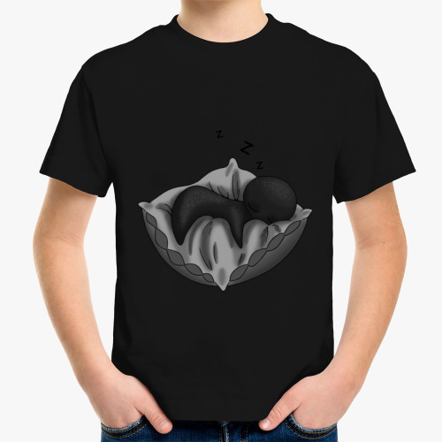 Детская футболка с принтом Сплюха