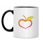 Кружка двухцветная