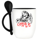 Кружка с ложкой