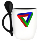 Кружка с ложкой