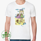 Мужская футболка органик