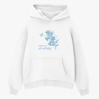 Толстовка худи оверсайз