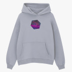 Толстовка худи оверсайз