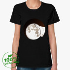 Женская футболка органик