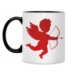 Кружка двухцветная