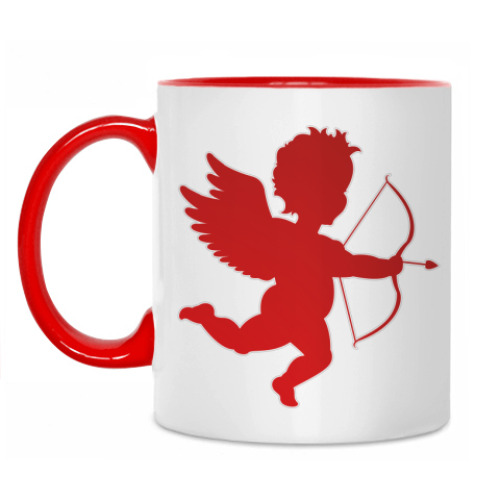 Кружка с принтом Амур