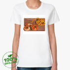 Женская футболка органик