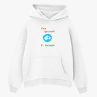 Толстовка худи оверсайз