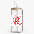 Банка с бамбуковой крышкой