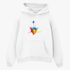 Толстовка худи оверсайз