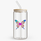 Банка с бамбуковой крышкой