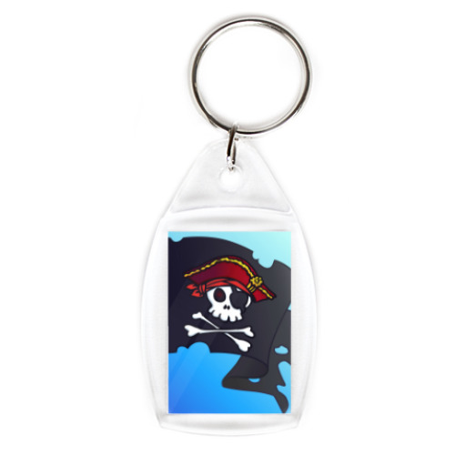 Брелок с принтом Веселый Роджер