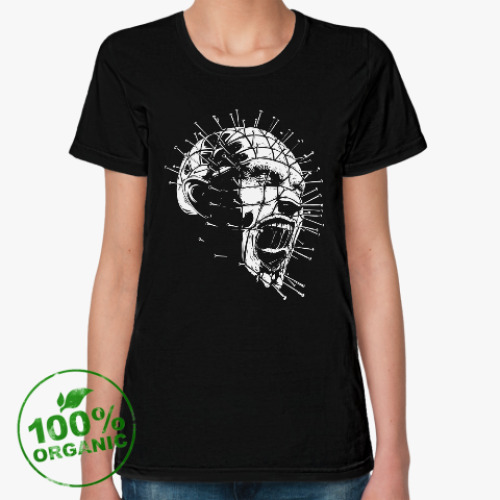 Женская футболка из органик-хлопка с принтом Hellraiser Восставший из ада