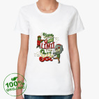 Женская футболка органик