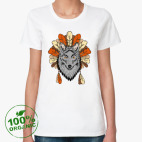 Женская футболка органик