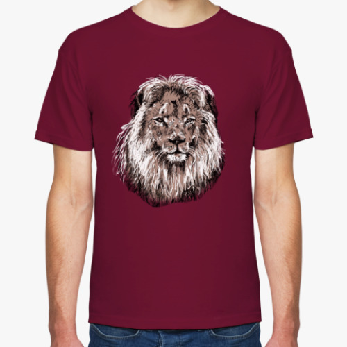 Футболка с принтом Лев