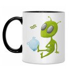 Кружка двухцветная