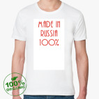 Мужская футболка органик