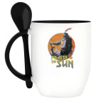 Кружка с ложкой