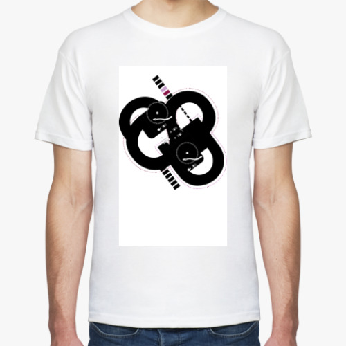 Футболка с принтом Вертушки