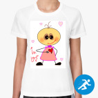 Женская спортивная футболка