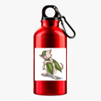 Металлическая бутылка 400 мл UV-DTF