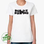 Женская футболка органик