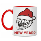 Новогодний Trollface