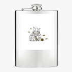 Фляжка стальная