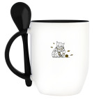 Кружка с ложкой